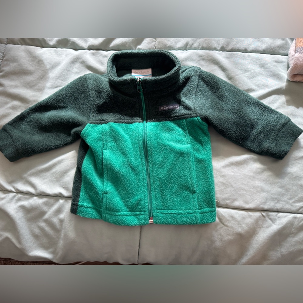 Baby Columbia fleece zip up